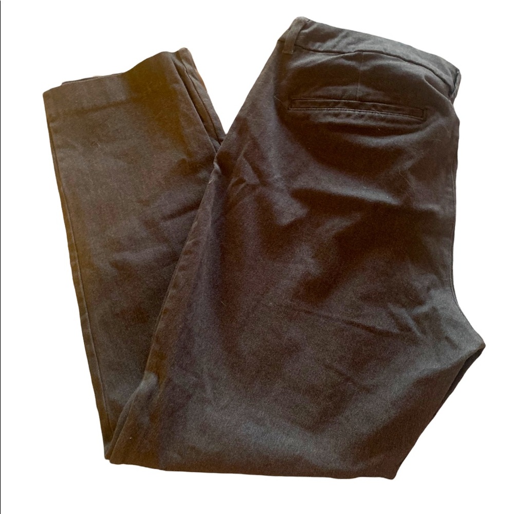 Dark gray old navy pixie pants size 10